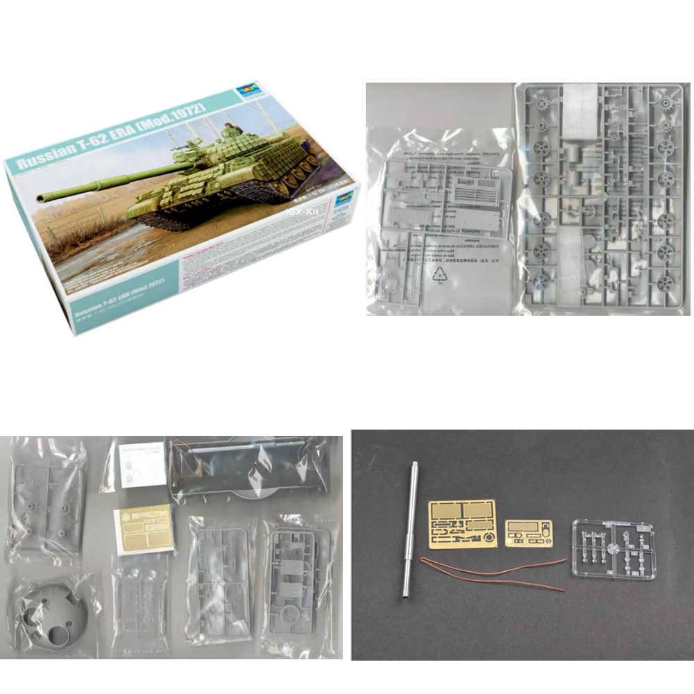 Model Kit In Era - Trumpeter 01556 1/35 Russian T-62 T62