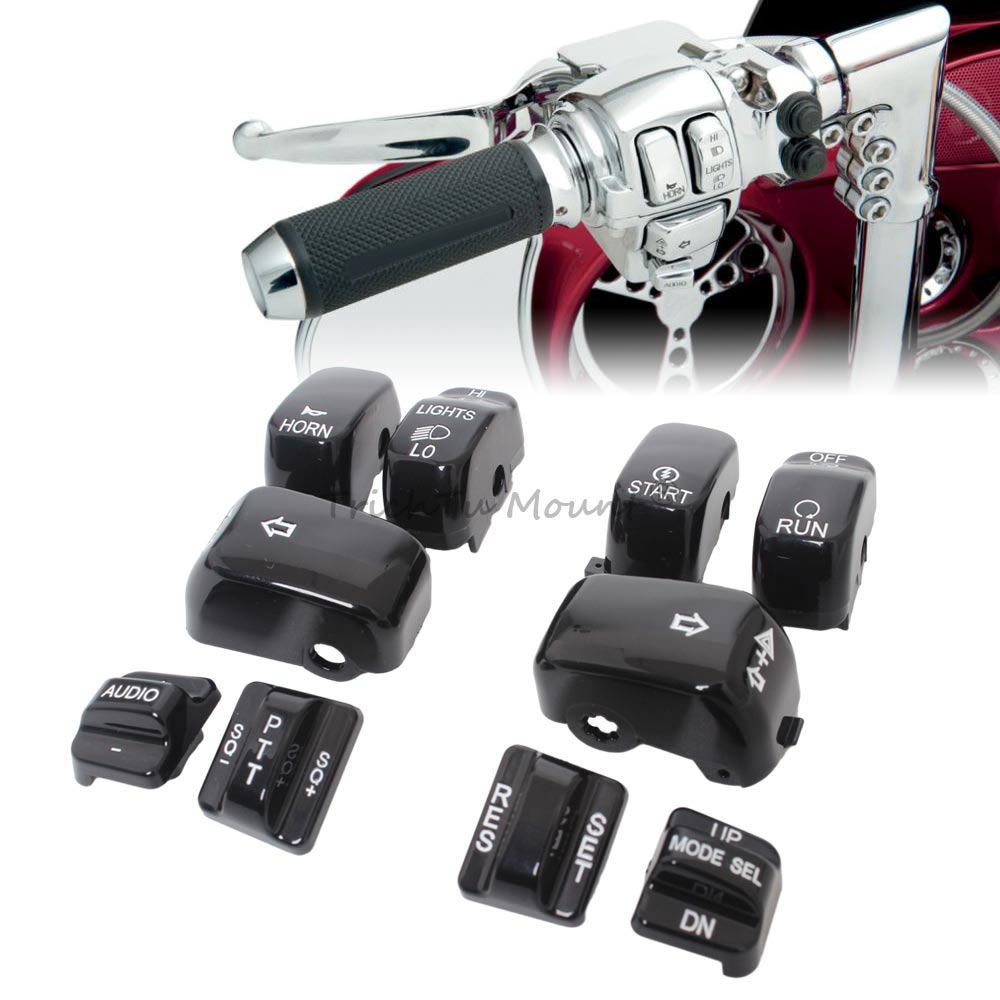 Model Kit Harley Davidson - Motorcycle Handlebar Hand Switch Housing Caps