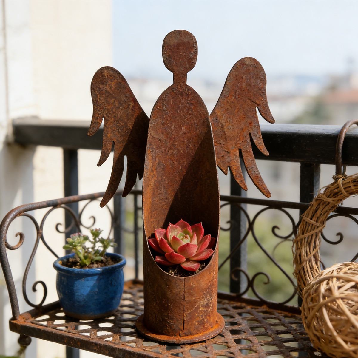 1Pc Iron Garden Sculpture, Vin - đánh giá và giá Model Kit Vintage