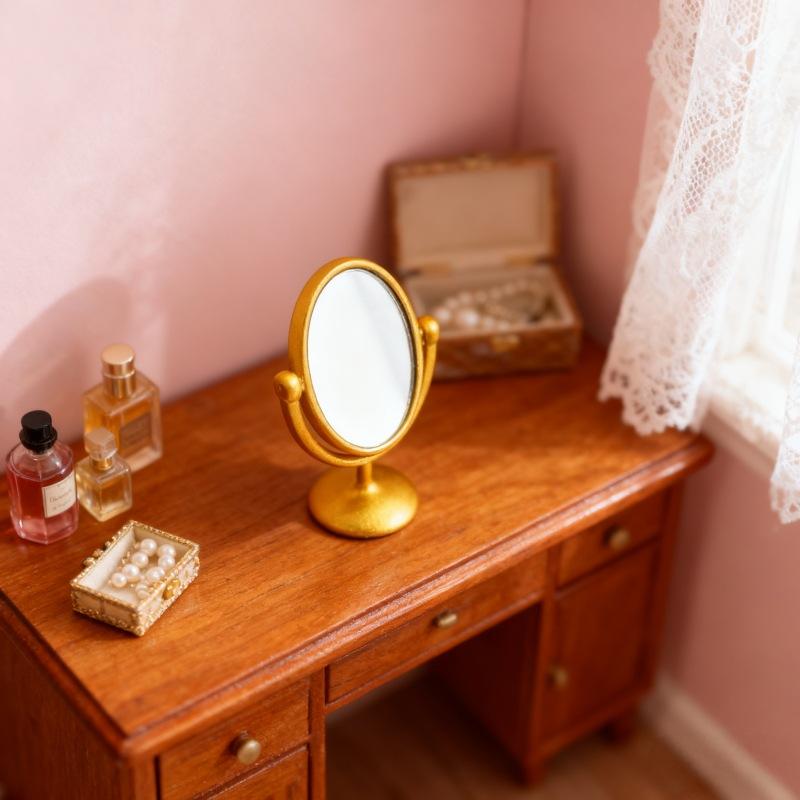 1Pcs Miniature Retro Mirror Dr - đánh giá và giá Model Kit Vintage