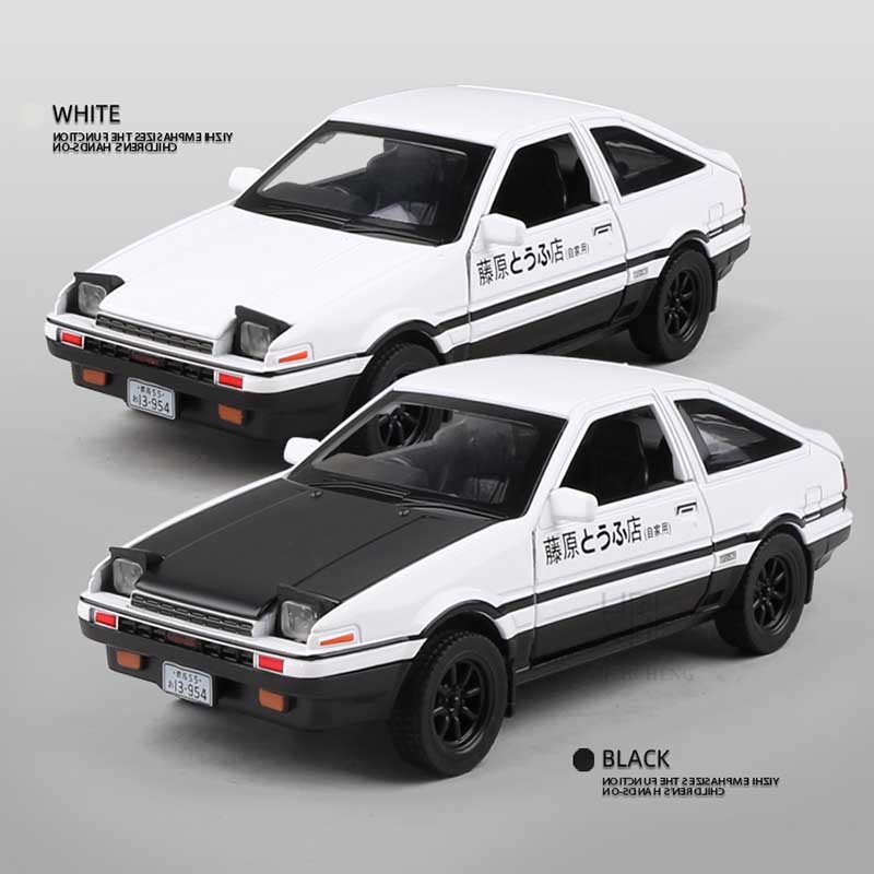 1/32 INITIAL D AE86 Alloy Car  - đánh giá và giá Model Kit Ae86