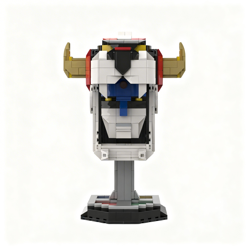 767pcs MOC Voltron Head Helmet - đánh giá và giá Model Kit Voltron