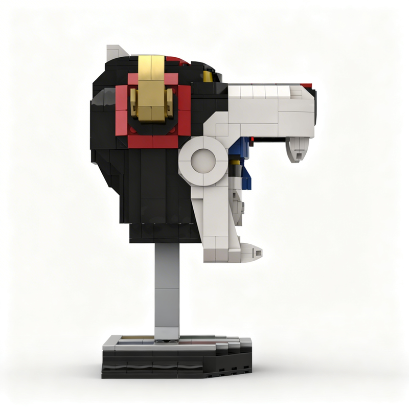 767pcs MOC Voltron Head Helmet - đánh giá và giá Model Kit Voltron