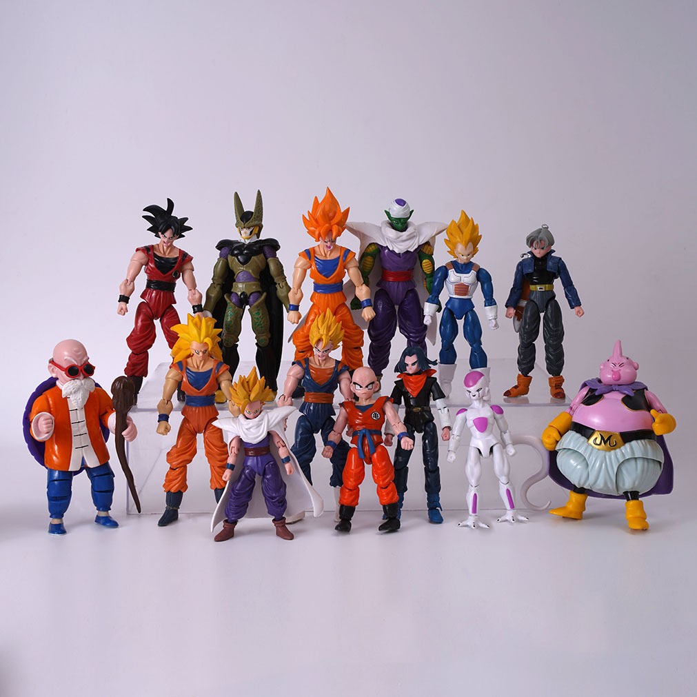 1-14PCS Anime Dragon Ball Z Su - đánh giá và giá Model Kit Vegeta