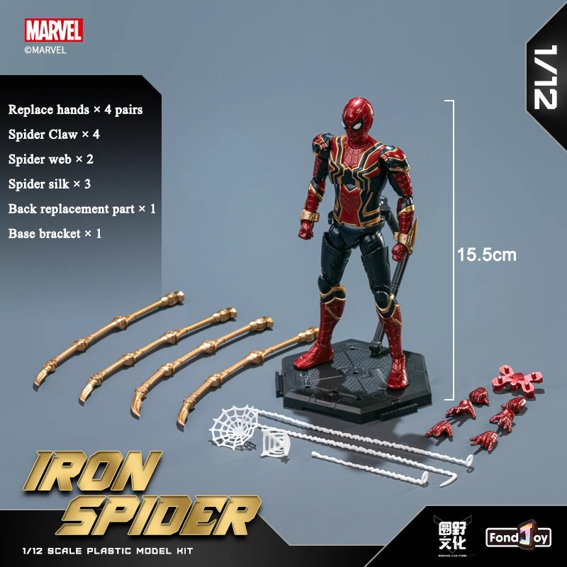 Genuine Marvel Figure Assemble - đánh giá và giá Model Kit Iron Man Mark 50