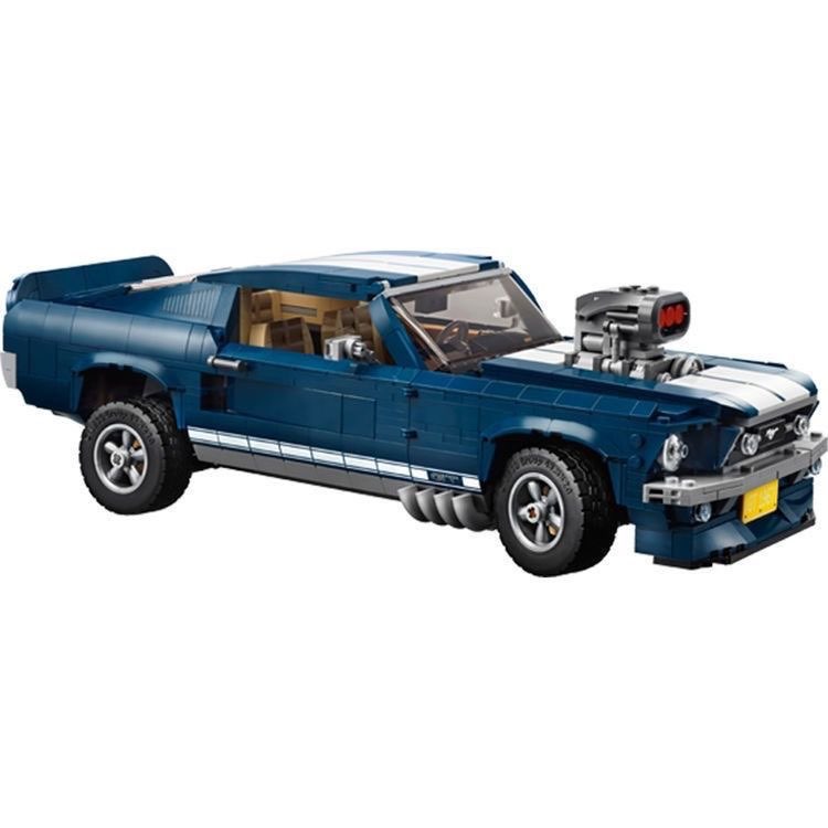 Blue Retro Coupe Car DIY Assem - đánh giá và giá Model Kit Vintage