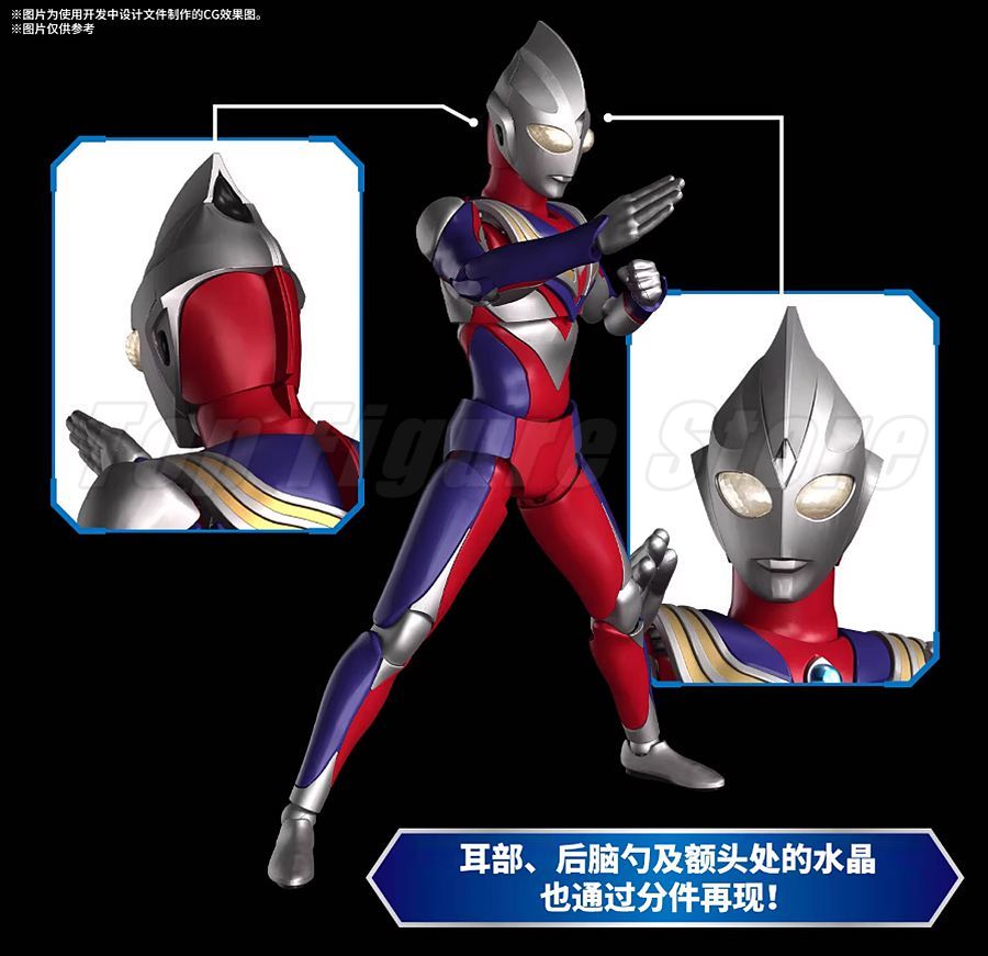Bandai FRS Figure-rise Standar - đánh giá và giá Model Kit Ultraman Tiga