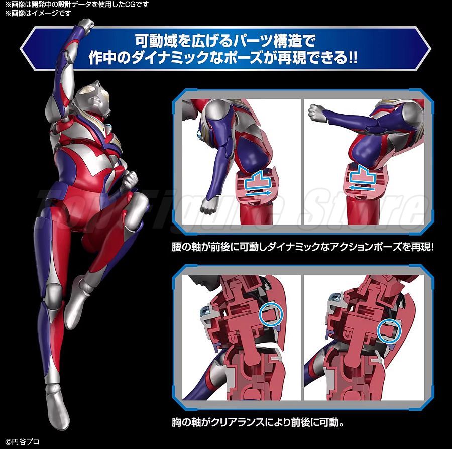 Bandai FRS Figure-rise Standar - đánh giá và giá Model Kit Ultraman Tiga