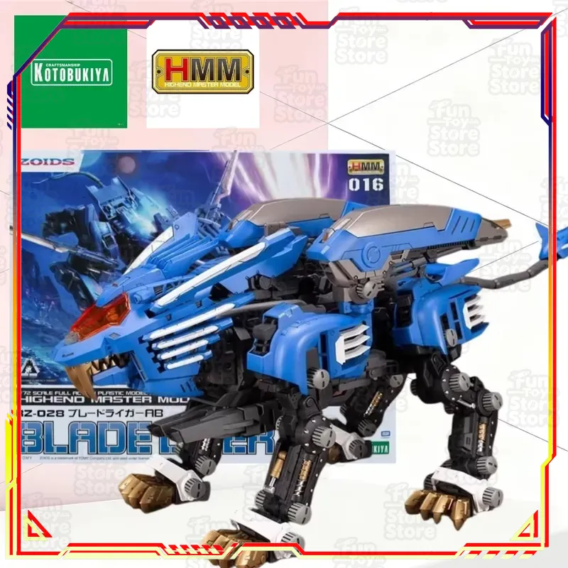 Kotobukiya HMM Zoids RZ-028 Bl - đánh giá và giá Model Kit Zoids Blade Liger
