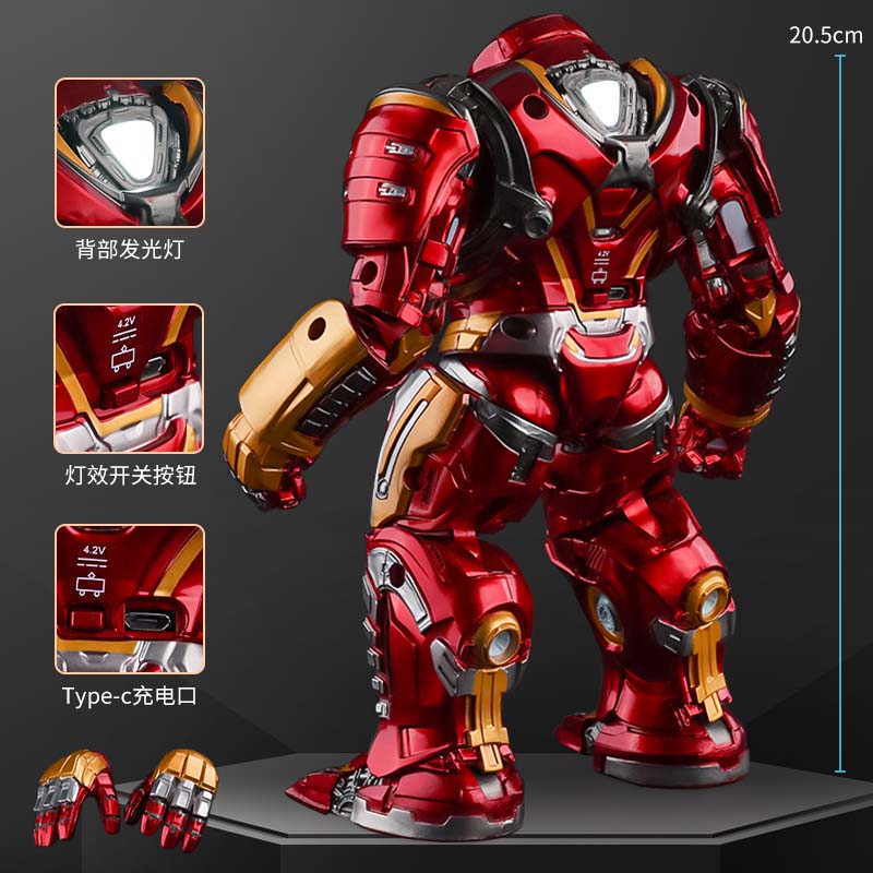 26cm LED ZD Original Iron Man  - đánh giá và giá Model Kit Iron Man Mark 50