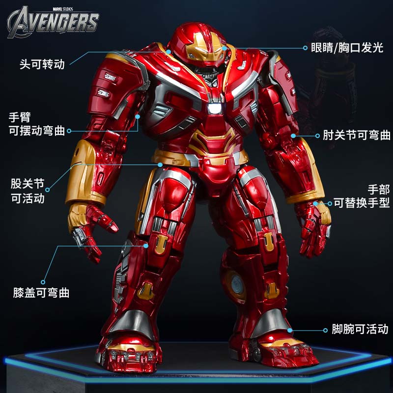 26cm LED ZD Original Iron Man  - đánh giá và giá Model Kit Iron Man Mark 50