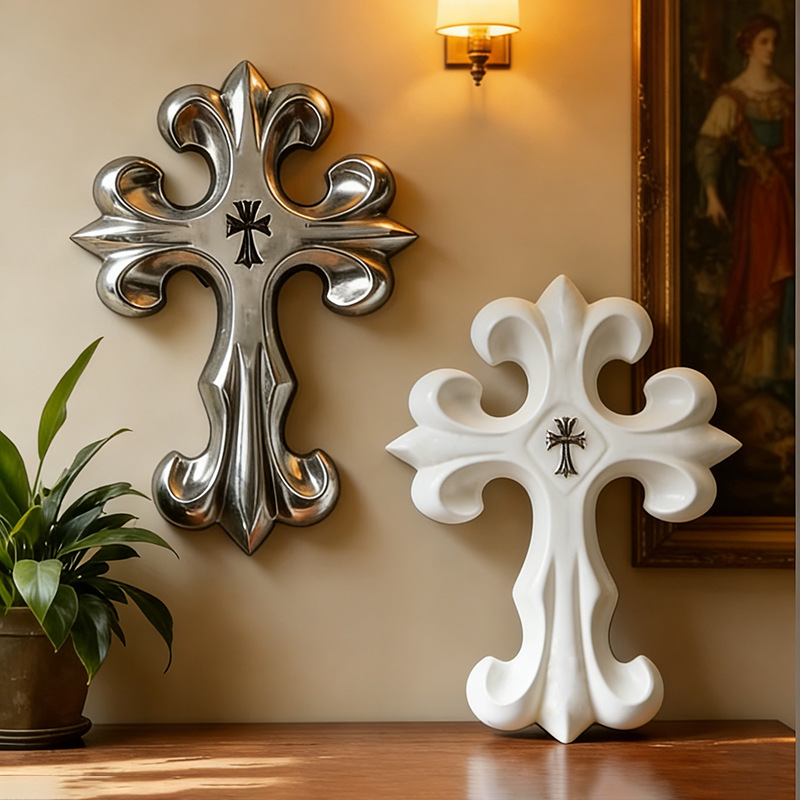 Retro Cross Wall Decor Gothic  - đánh giá và giá Model Kit Vintage