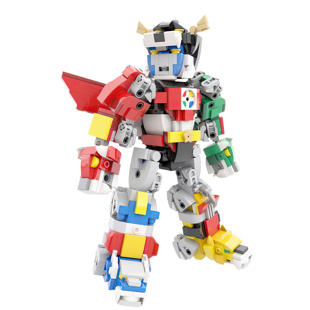 MOC Voltroned Robot Action Fig - đánh giá và giá Model Kit Voltron