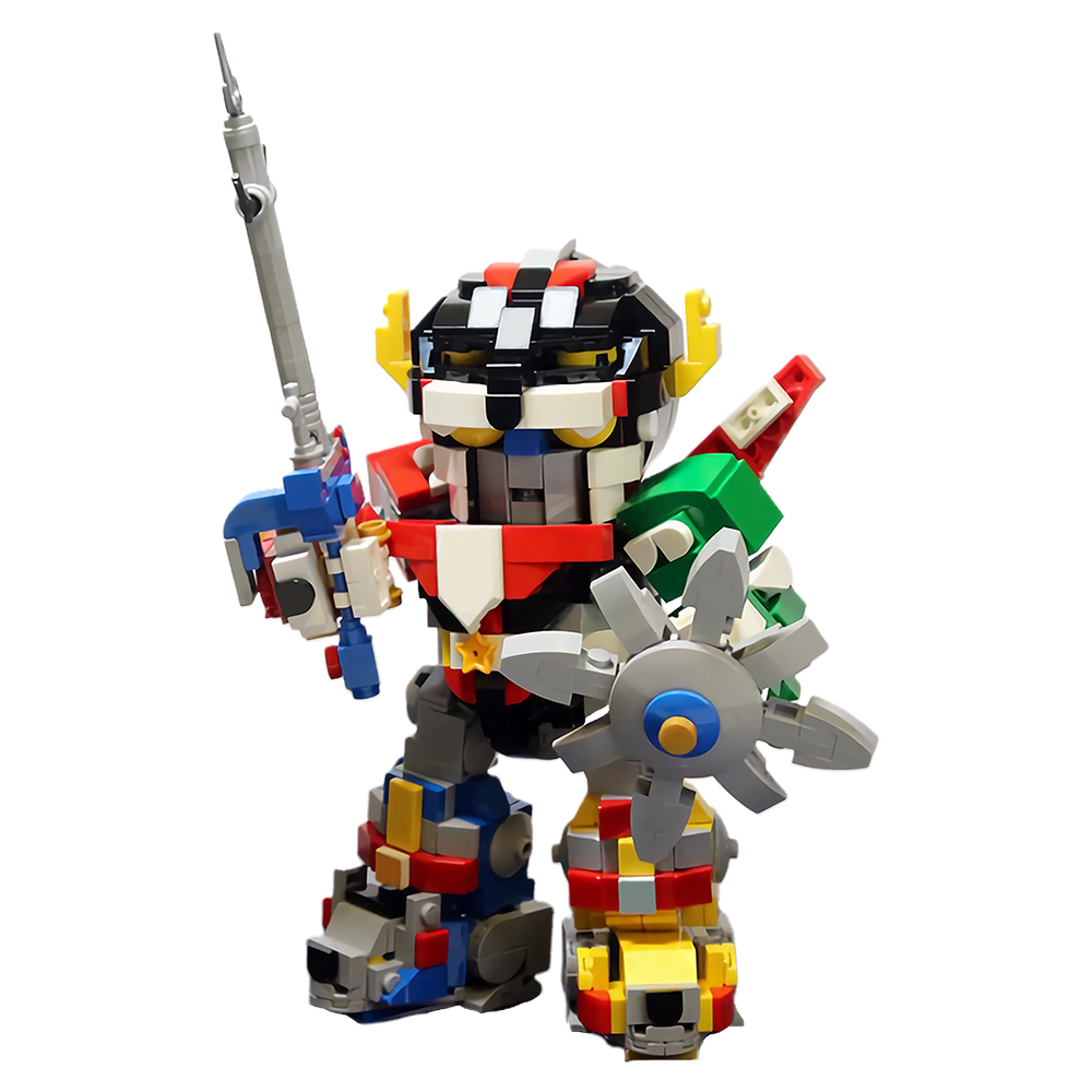 MOC Voltroned Robot Action Fig - đánh giá và giá Model Kit Voltron