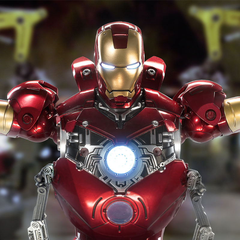 ZDTDS Original 1/5 36CM Iron M - đánh giá và giá Model Kit Iron Man Mark 50