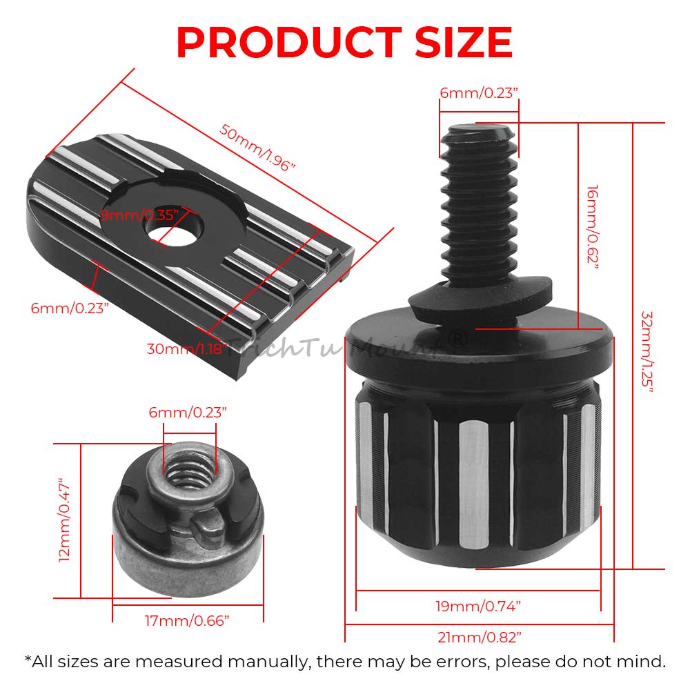 Rear Fender Seat Bolt Screw Nu - đánh giá và giá Model Kit Harley Davidson