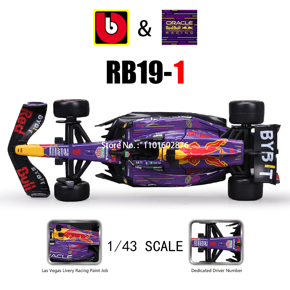 Bburago 1:43 2023 F1 Red Bull  - đánh giá và giá Model Kit Ferrari