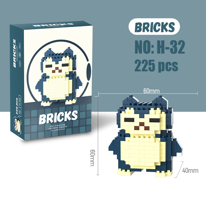 Pokemon Micro Building Blocks  - đánh giá và giá Model Kit Store