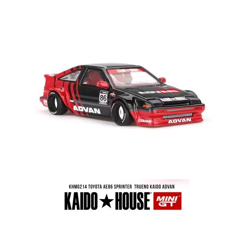 Kaido House + MINIGT 1:64 Toyo - đánh giá và giá Model Kit Ae86