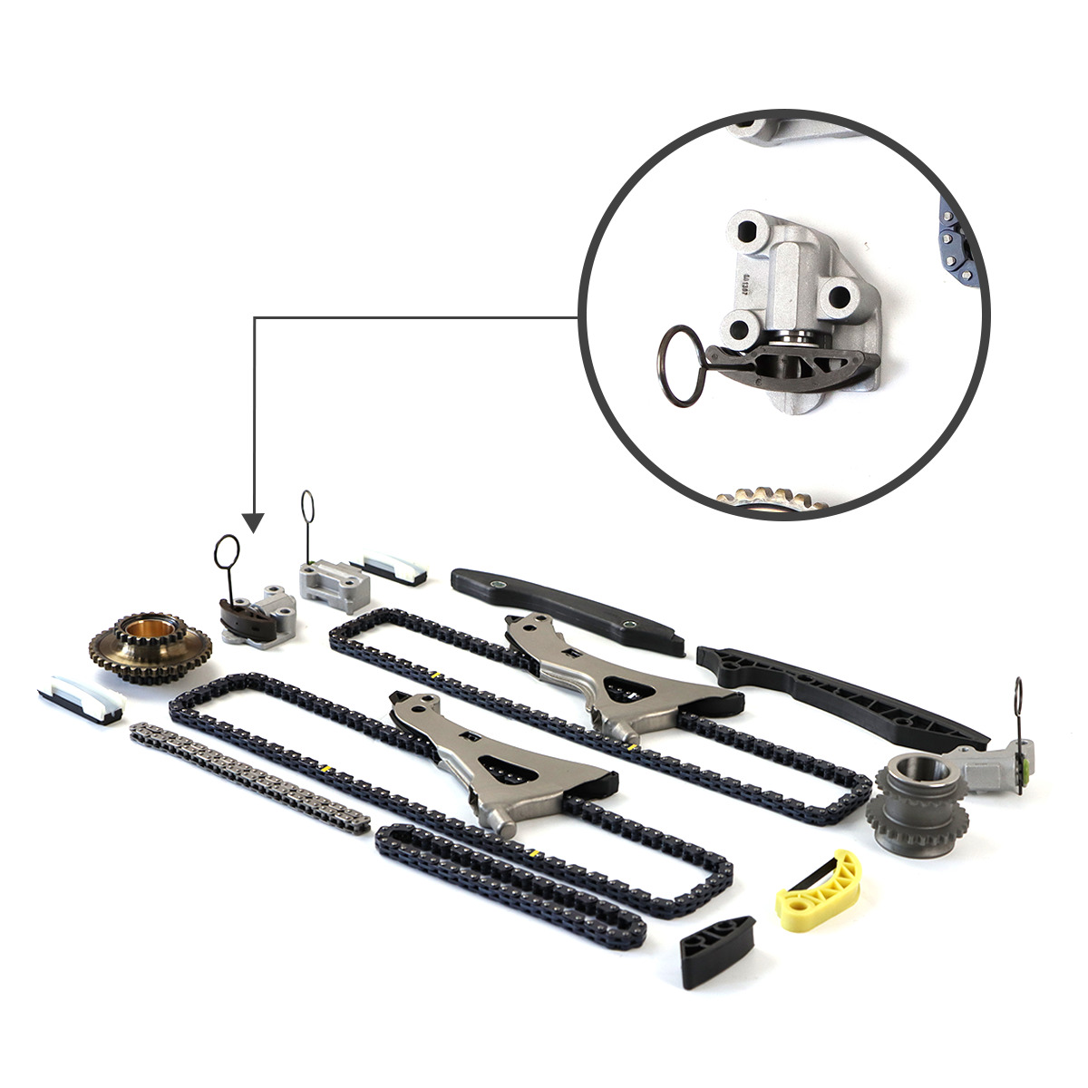 Timing Chain Camshaft Adjuster - đánh giá và giá Model Kit V8