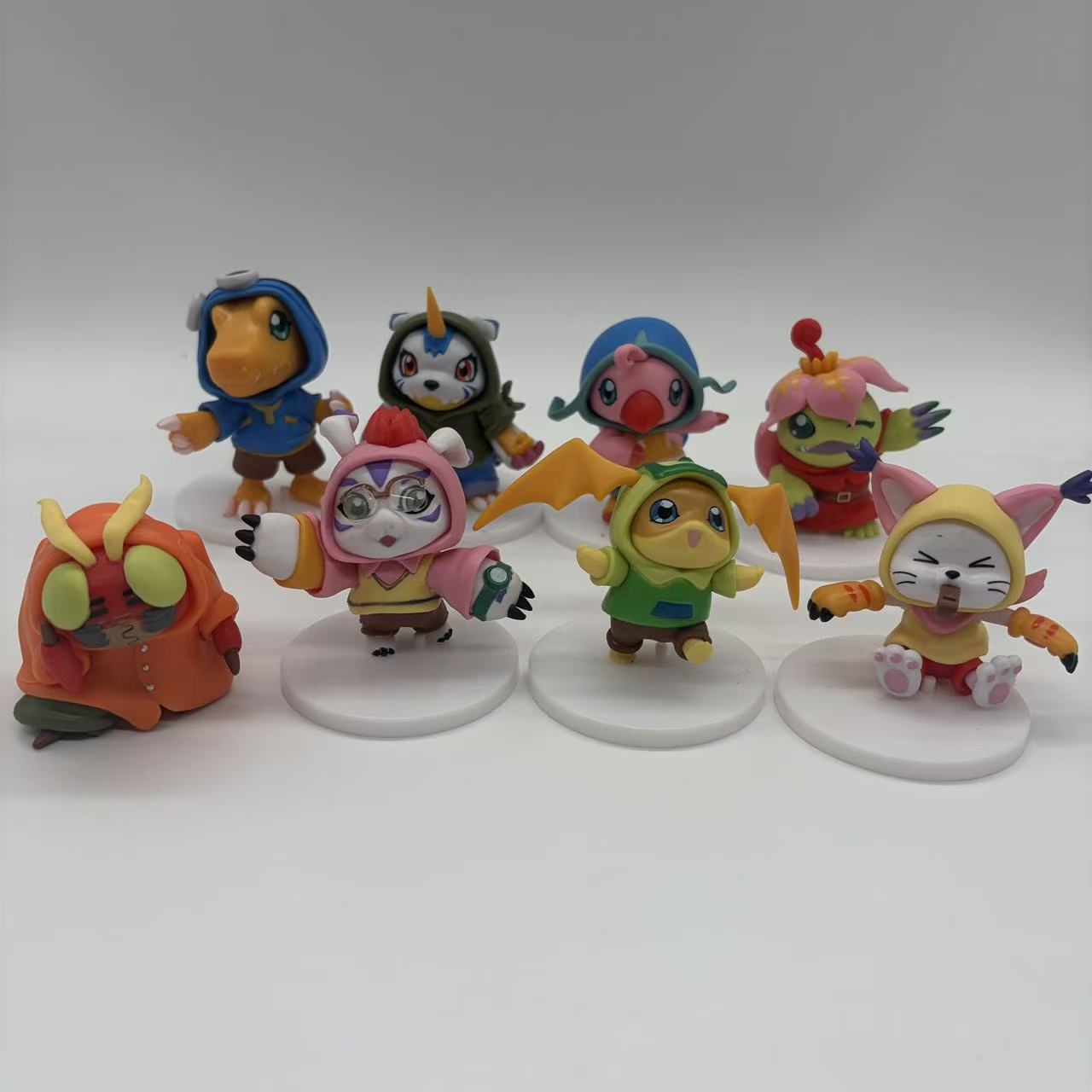 High Quality 8pcs/set Anime Di - đánh giá và giá Model Kit Digimon
