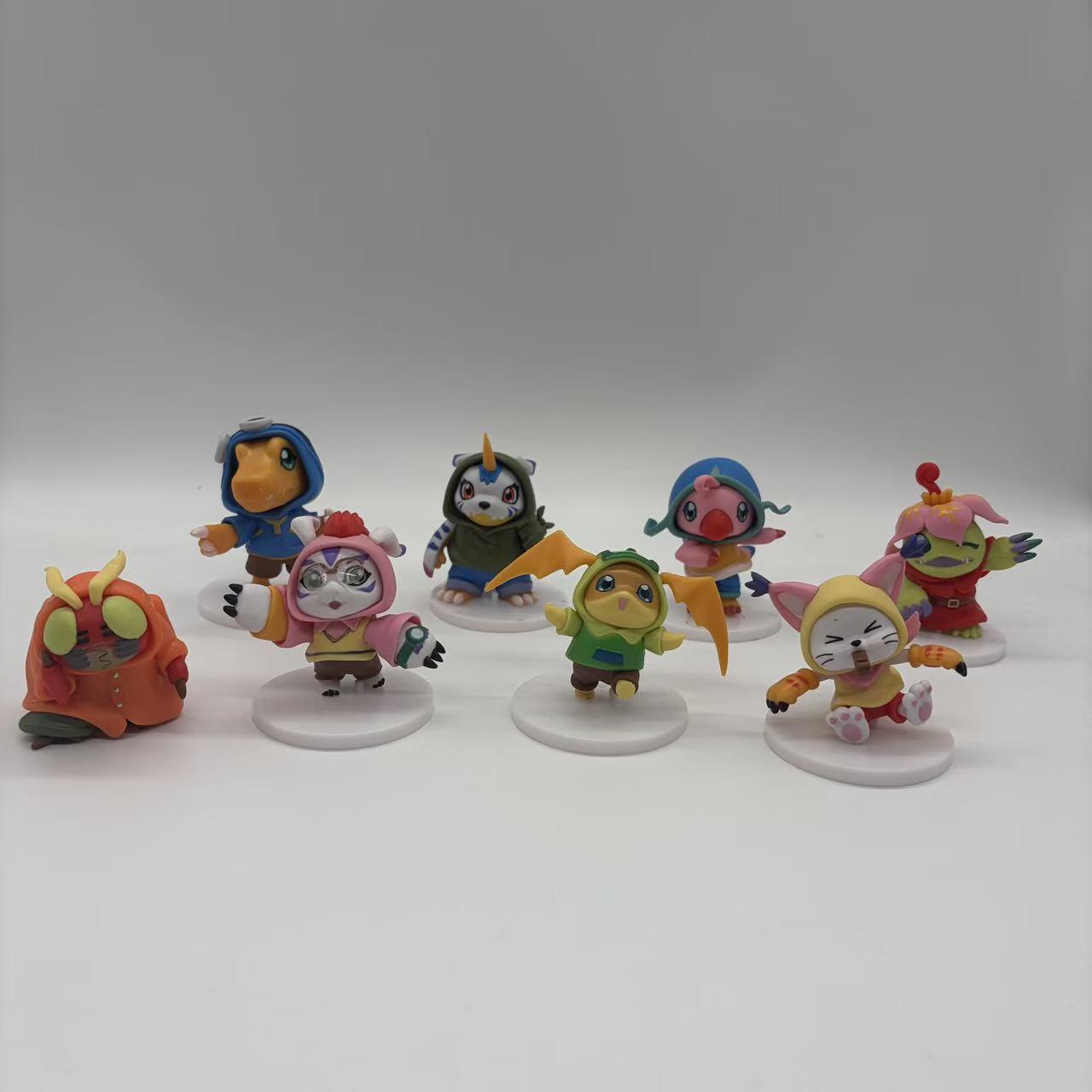High Quality 8pcs/set Anime Di - đánh giá và giá Model Kit Digimon