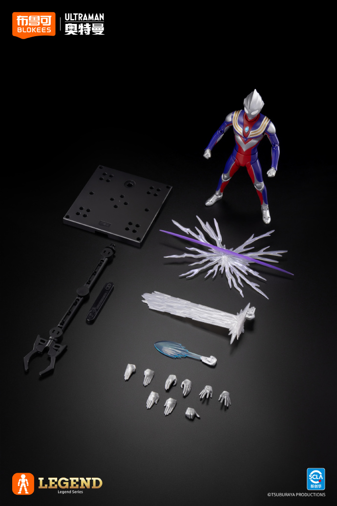 NEW Blokees Ultraman Tiga Mult - đánh giá và giá Model Kit Ultraman Tiga