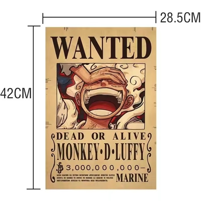 Anime One Piece Bounty Wanted  - đánh giá và giá Model Kit Vintage