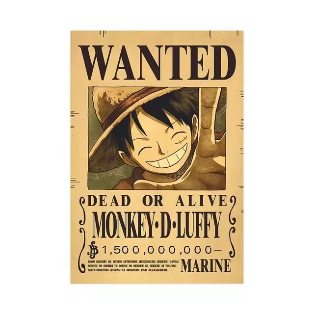 Anime One Piece Bounty Wanted  - đánh giá và giá Model Kit Vintage