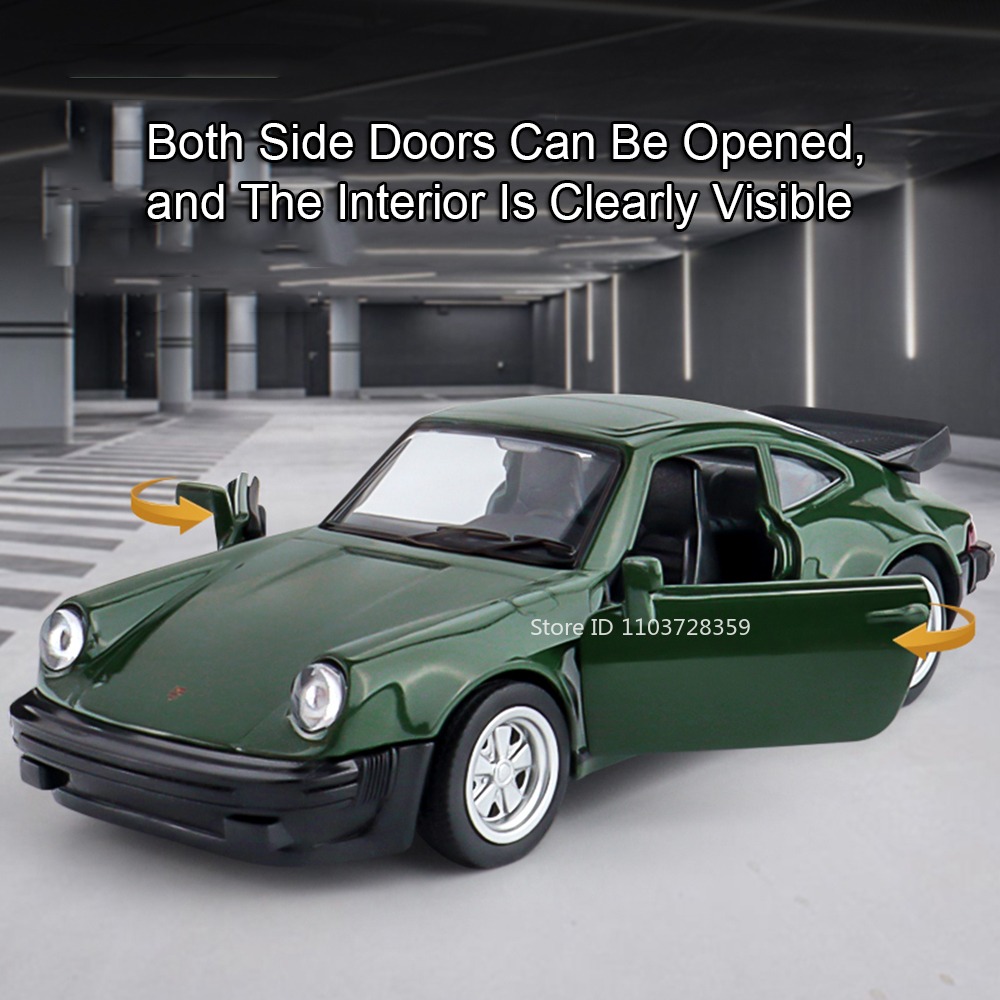 1:36 Porsche 911 Turbo 1978 Mo - đánh giá và giá Model Kit Ae86